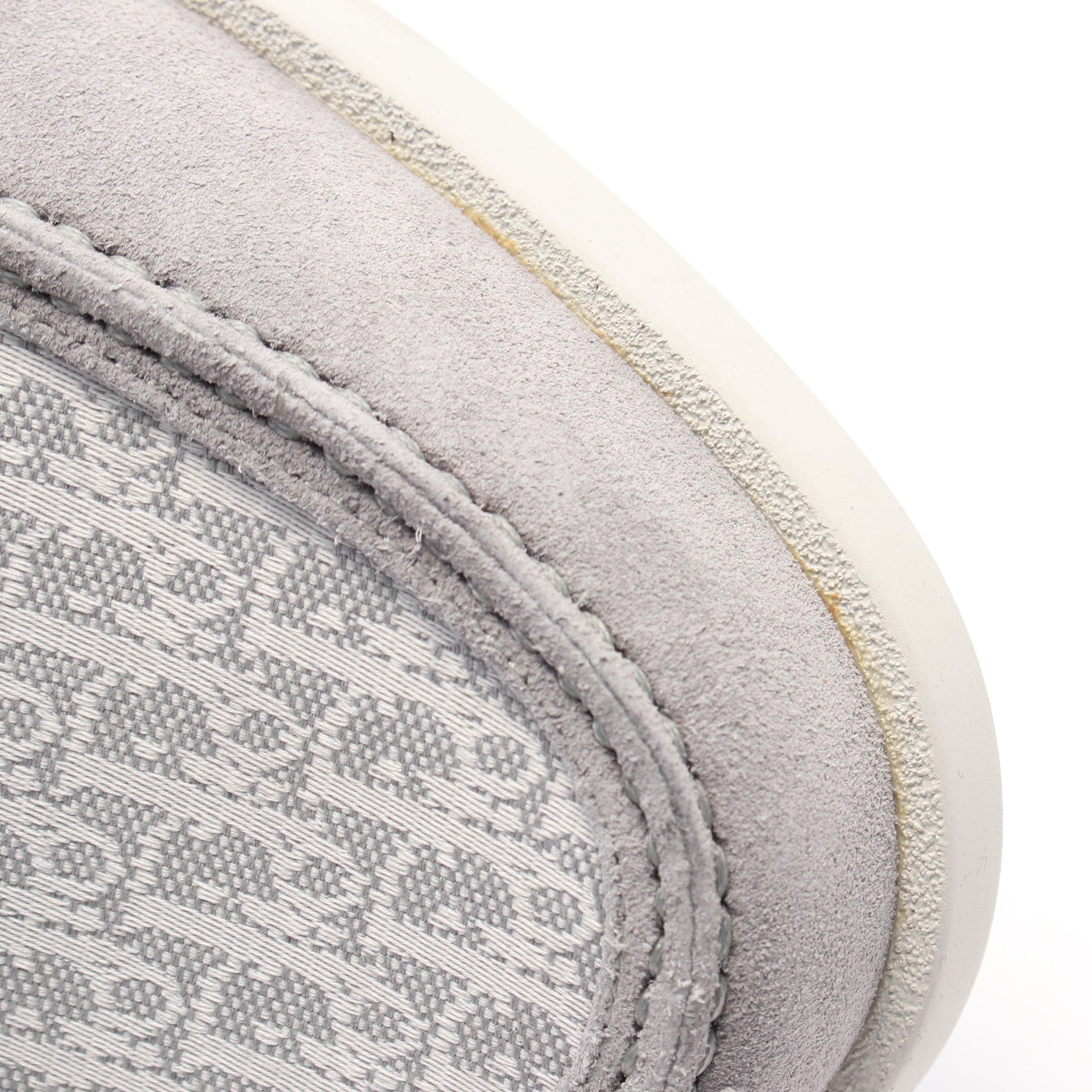 オブリーク ローファー スエード ファブリック グレー ホワイト ディオール シューズ DIOR