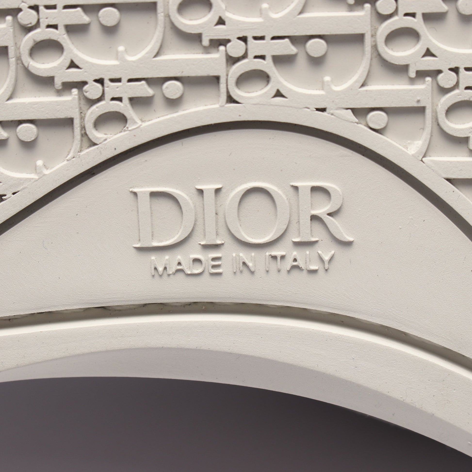 オブリーク ローファー スエード ファブリック グレー ホワイト ディオール シューズ DIOR