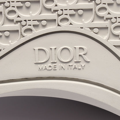 オブリーク ローファー スエード ファブリック グレー ホワイト ディオール シューズ DIOR