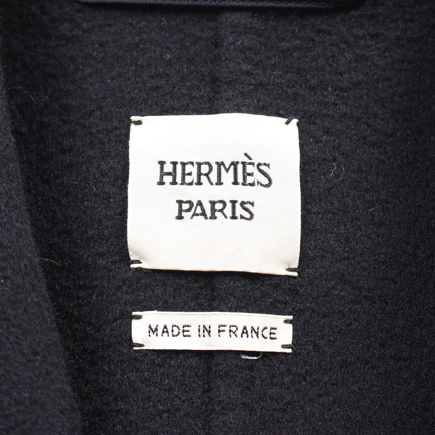 ラップコート ガウンコート カシミヤ ボルドー ネイビー エルメス アウター HERMES