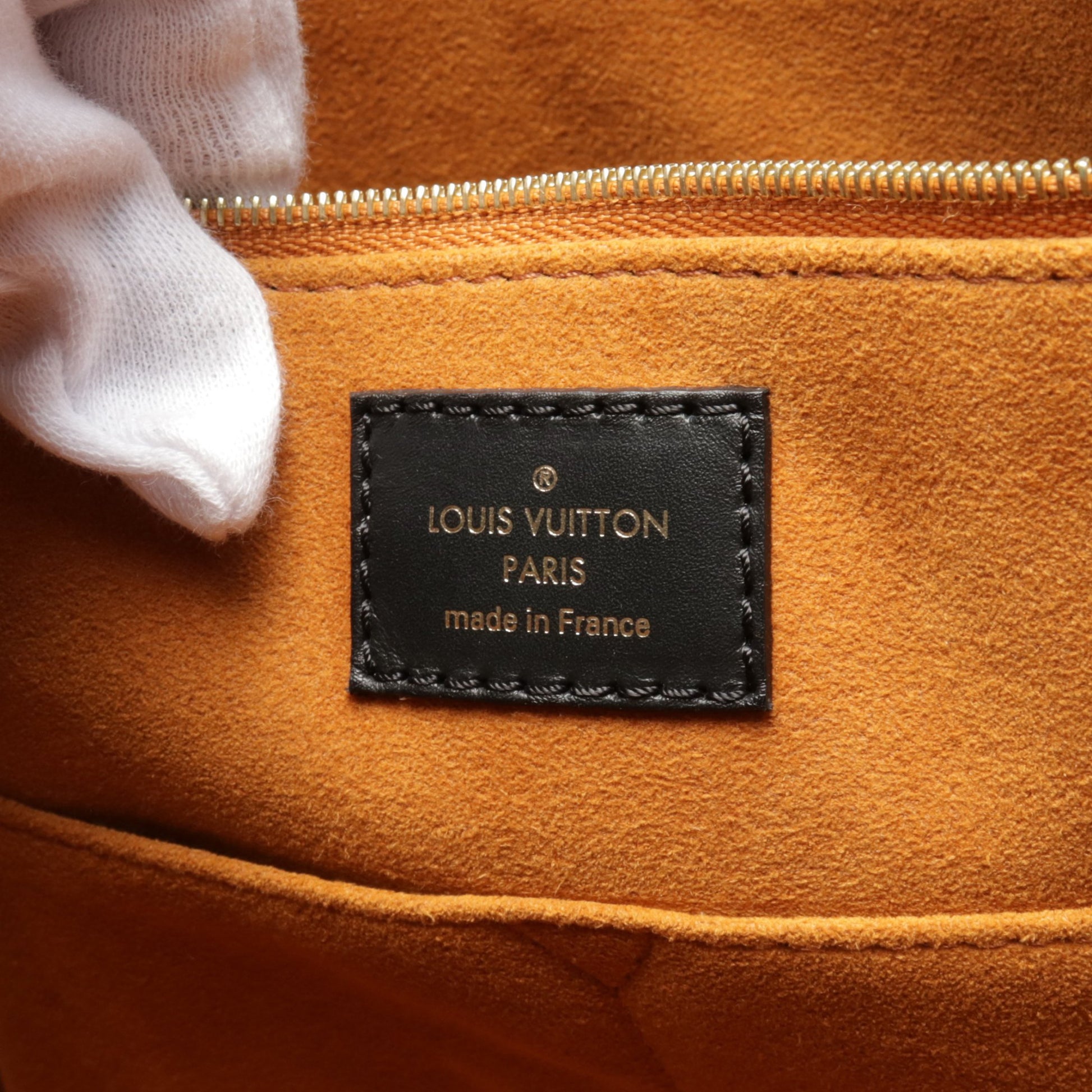 オンザゴーGM モノグラムアンプラント ノワール ショルダーバッグ トートバッグ レザー ブラック ルイヴィトン バッグ LOUIS VUITTON