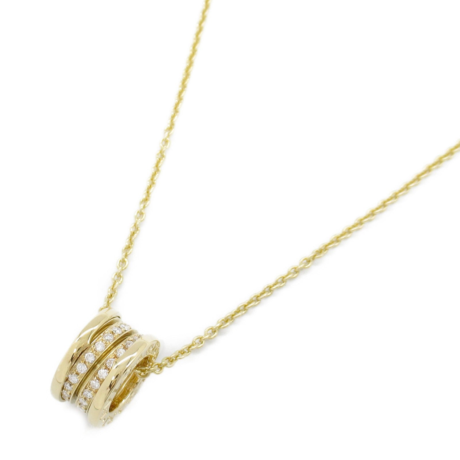 B-zero1 ビーゼロワン ダイヤ ネックレス ネックレス K18（イエローゴールド） ダイヤモンド クリア ブルガリ アクセサリー BVLGARI