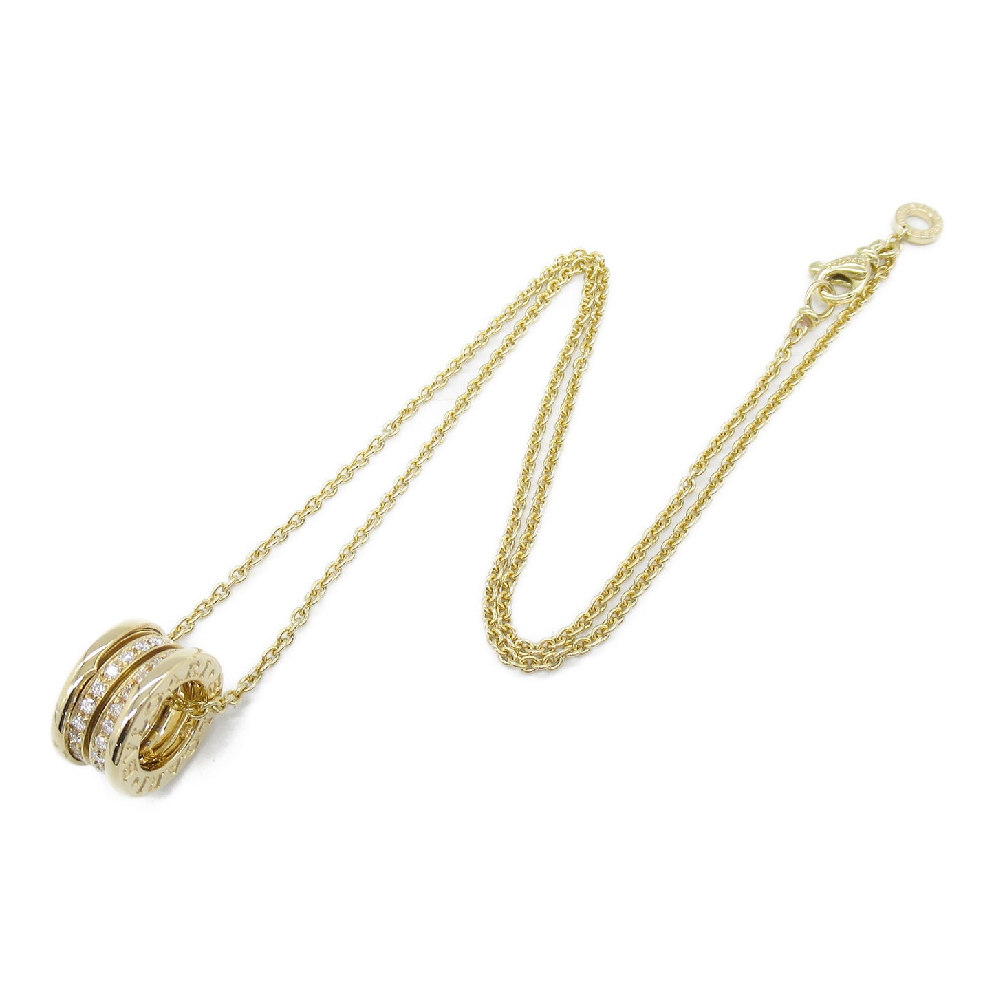 B-zero1 ビーゼロワン ダイヤ ネックレス ネックレス K18（イエローゴールド） ダイヤモンド クリア ブルガリ アクセサリー BVLGARI