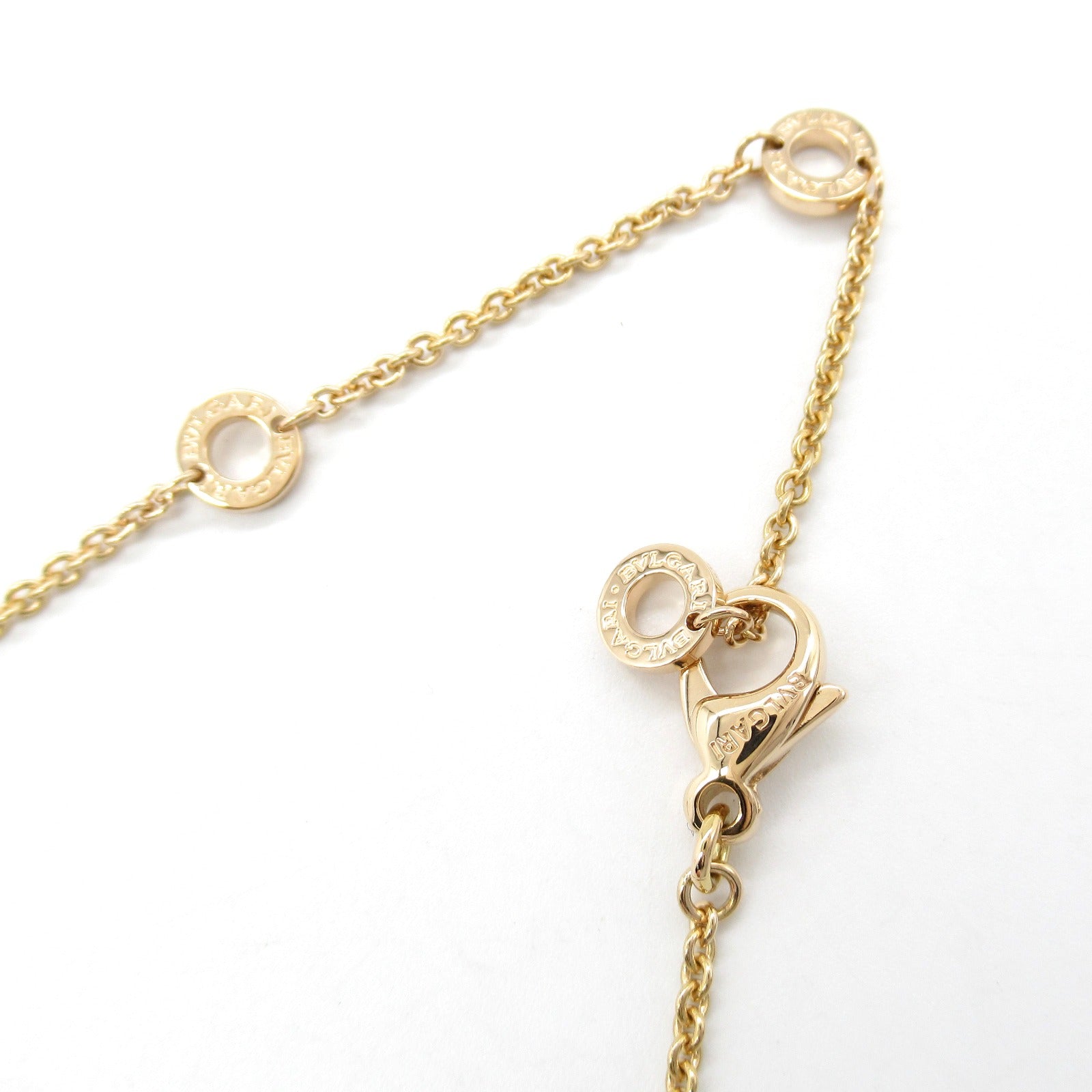 B-zero1 ビーゼロワン ネックレス ネックレス K18PG（ピンクゴールド） セラミック ホワイト ブルガリ アクセサリー BVLGARI