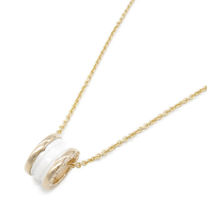 B-zero1 ビーゼロワン ネックレス ネックレス K18PG（ピンクゴールド） セラミック ホワイト ブルガリ アクセサリー BVLGARI