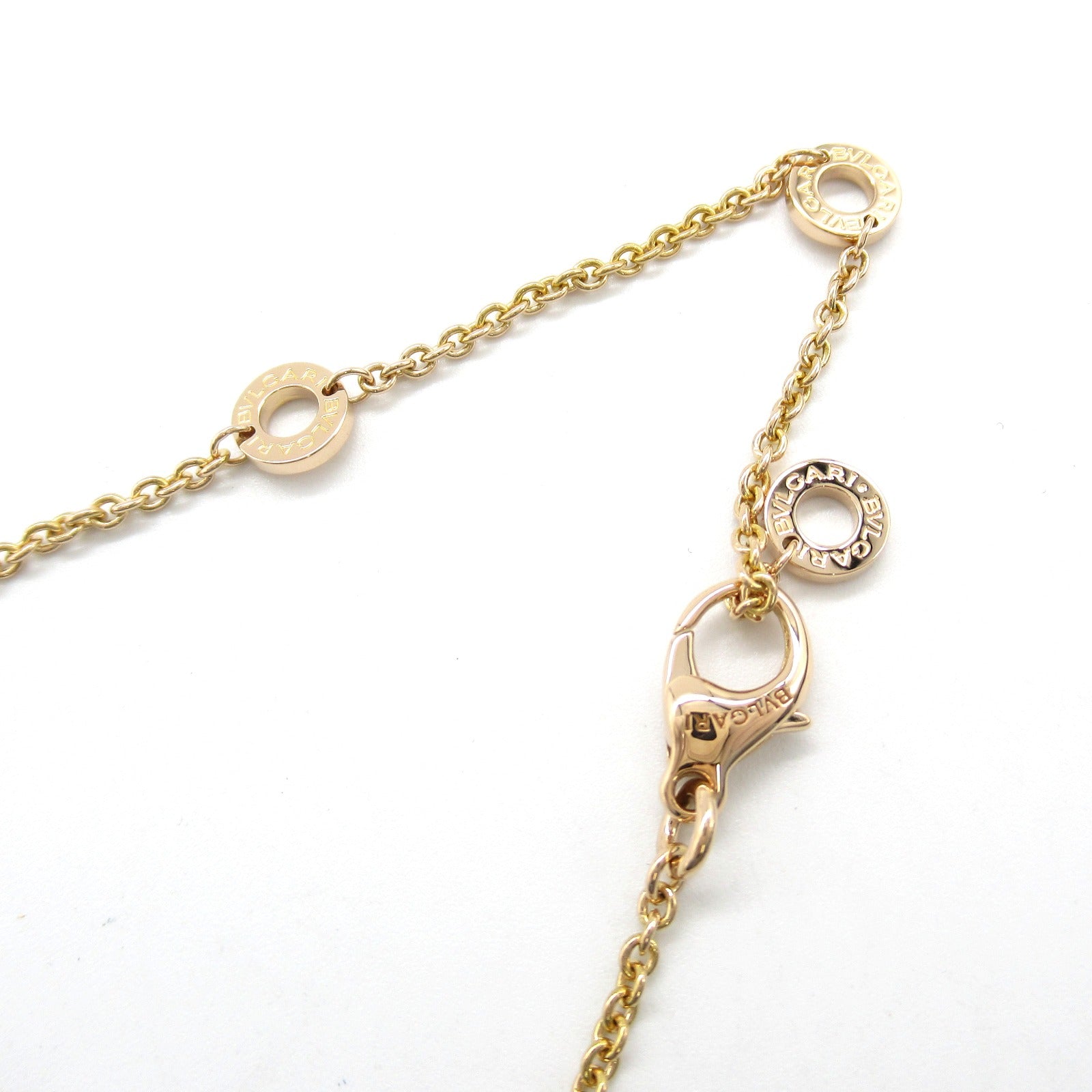 B-zero1 ビーゼロワン ネックレス ネックレス K18PG（ピンクゴールド） セラミック ホワイト ブルガリ アクセサリー BVLGARI