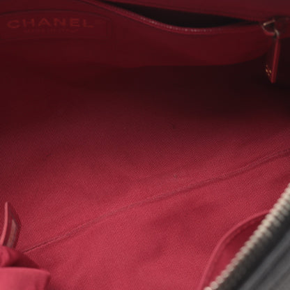 マトラッセ ボーリングバッグ チェーンショルダーバッグ キャビアスキン ブラック ゴールド金具 2WAY シャネル バッグ CHANEL