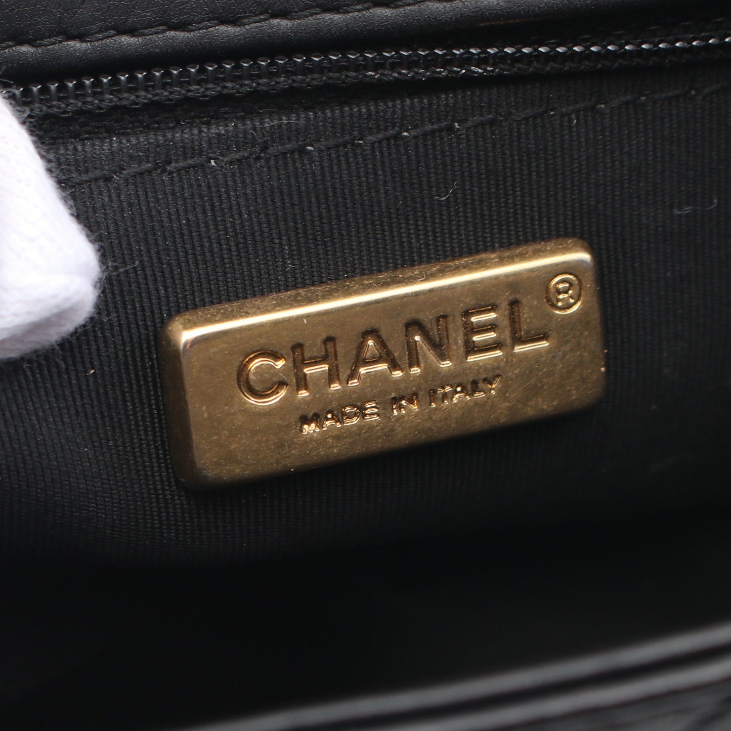 Vステッチ Wチェーンショルダーバッグ ラムスキン ブラック ゴールド金具 シャネル バッグ CHANEL