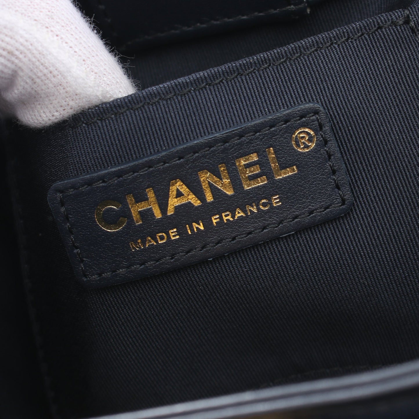 ボーイシャネル チェーンショルダーバッグ レザー ネイビー ゴールド金具 2WAY シャネル バッグ CHANEL