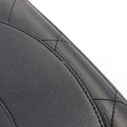 マトラッセ ショルダーバッグ トートバッグ レザー ブラック ゴールド金具 2WAY シャネル バッグ CHANEL