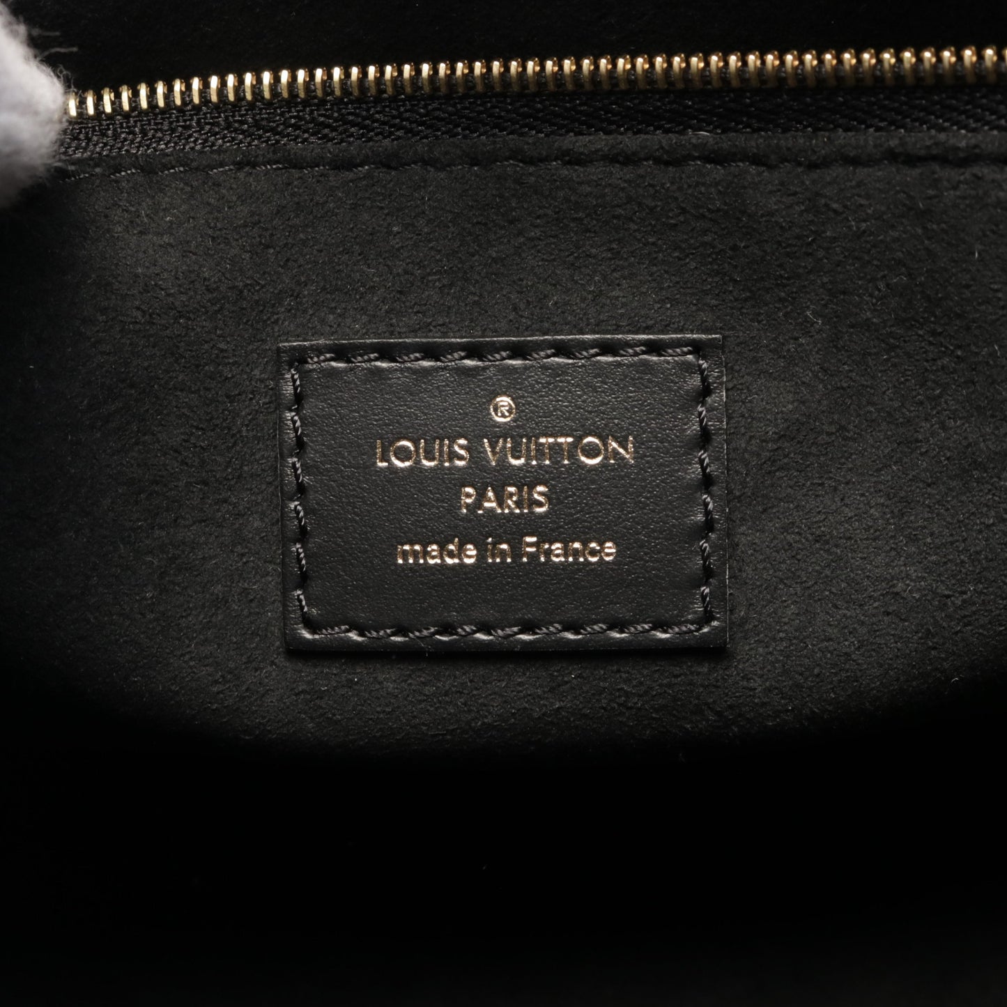 オンザゴーPM モノグラムアンプラント ノワール ハンドバッグ レザー ブラック 2WAY ルイヴィトン バッグ LOUIS VUITTON