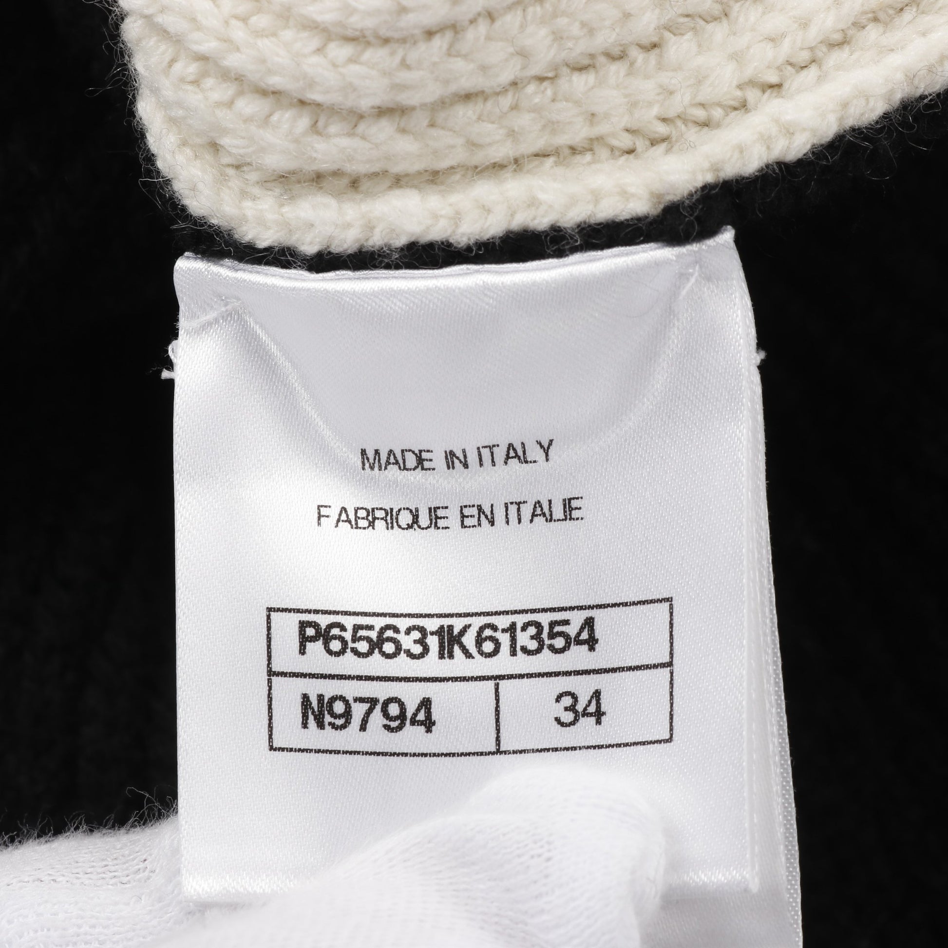 ココマークボタン カーディガン ニット ウール カシミヤ ブラック アイボリー シャネル トップス CHANEL