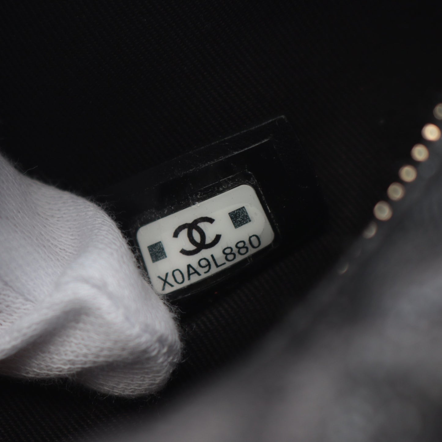 マトラッセ ハンドバッグ キャビアスキン ブラック ゴールド金具 シャネル バッグ CHANEL