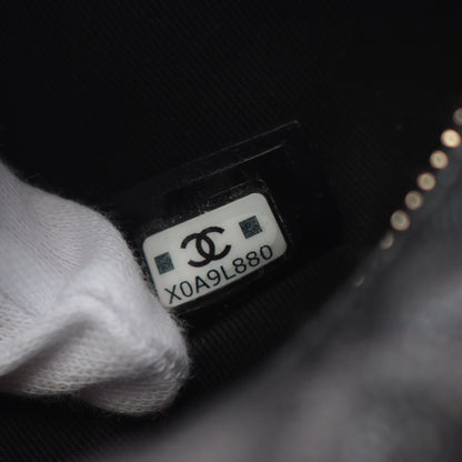 マトラッセ ハンドバッグ キャビアスキン ブラック ゴールド金具 シャネル バッグ CHANEL