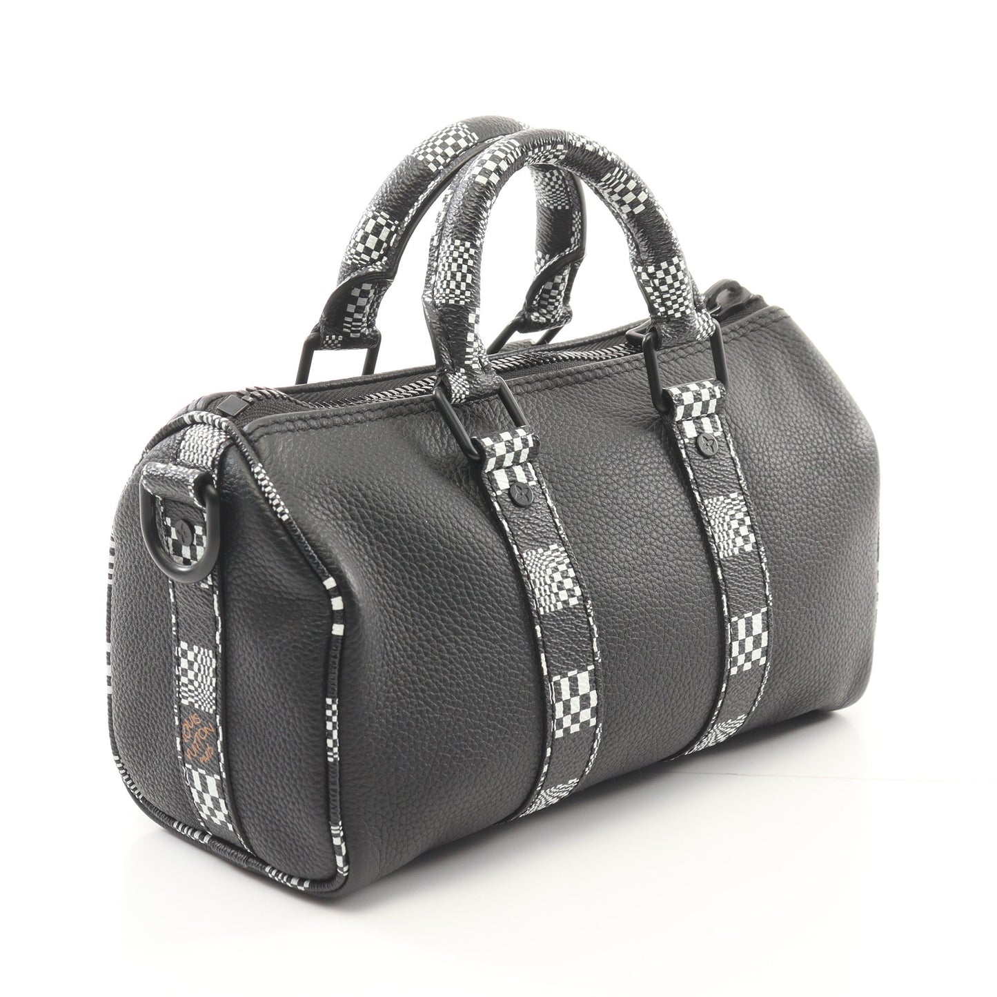 シティ キーポル XS ダミエディストーテッド ハンドバッグ レザー PVC ブラック 2WAY ルイヴィトン バッグ LOUIS VUITTON