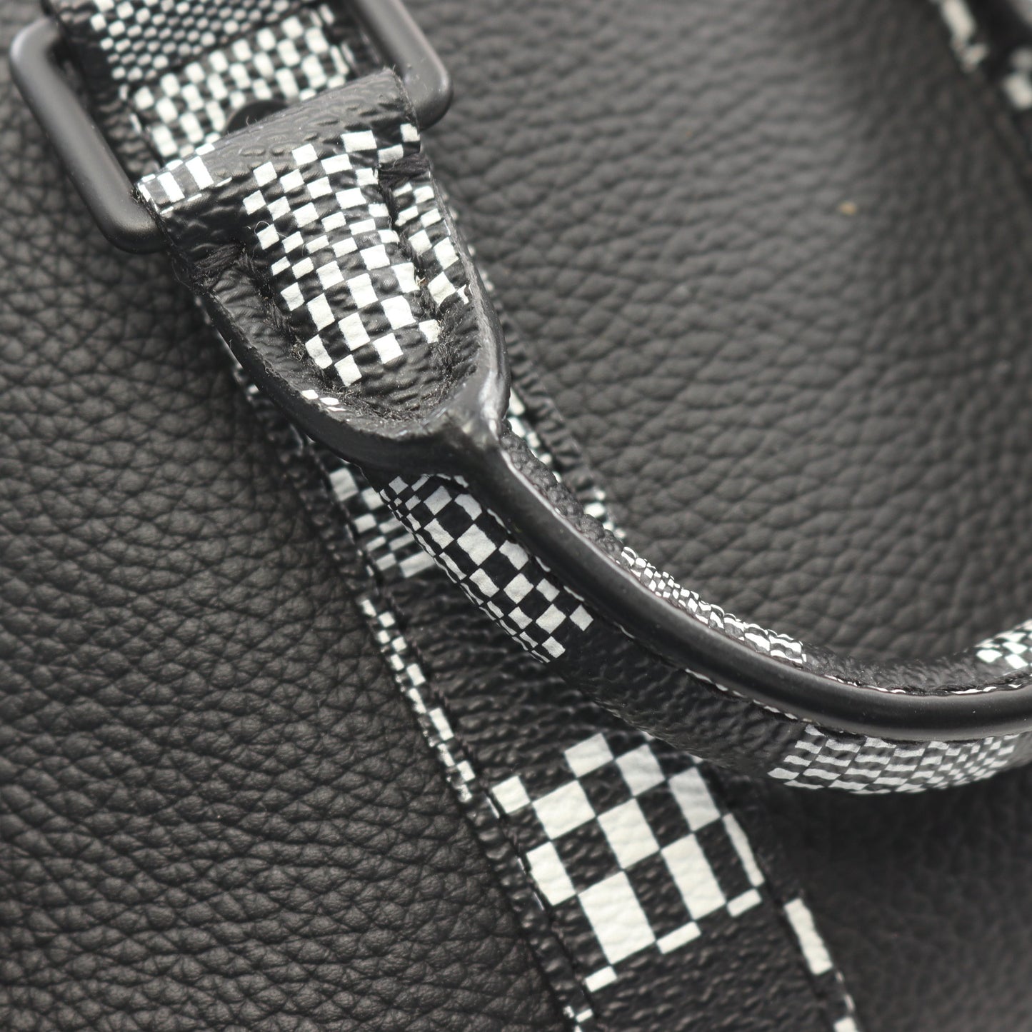 シティ キーポル XS ダミエディストーテッド ハンドバッグ レザー PVC ブラック 2WAY ルイヴィトン バッグ LOUIS VUITTON