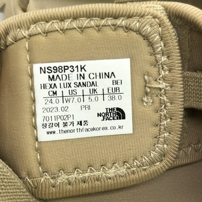 サンダル ベージュ サンダル ファブリック ベージュ ザノースフェイス シューズ THE NORTH FACE