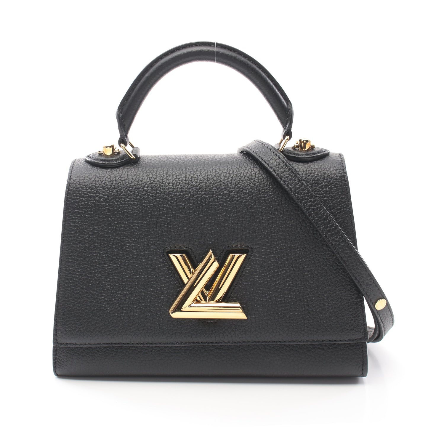ツイスト ワンハンドル PM ノワール ハンドバッグ レザー ブラック 2WAY ルイヴィトン バッグ LOUIS VUITTON