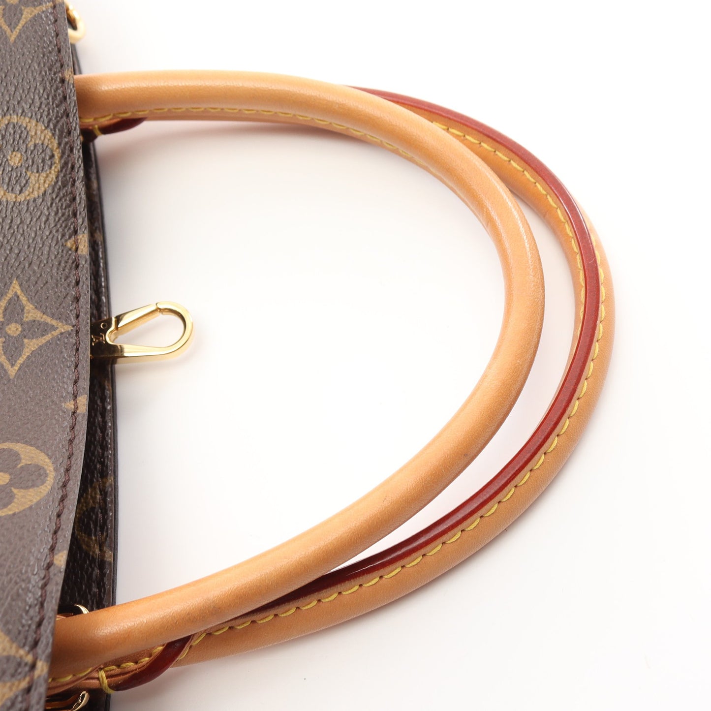 モンテーニュMM モノグラム ハンドバッグ PVC レザー ブラウン 2WAY ルイヴィトン バッグ LOUIS VUITTON