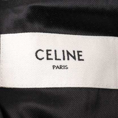 クラシック バイカージャケット ダブル ライダースジャケット レザー ブラック セリーヌ アウター CELINE