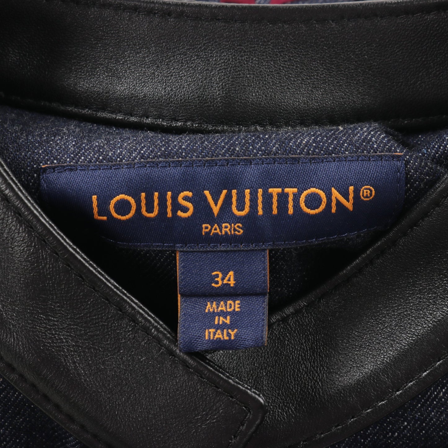 モノグラム デニムジャケット コットン インディゴブルー ボルドー ルイヴィトン アウター LOUIS VUITTON