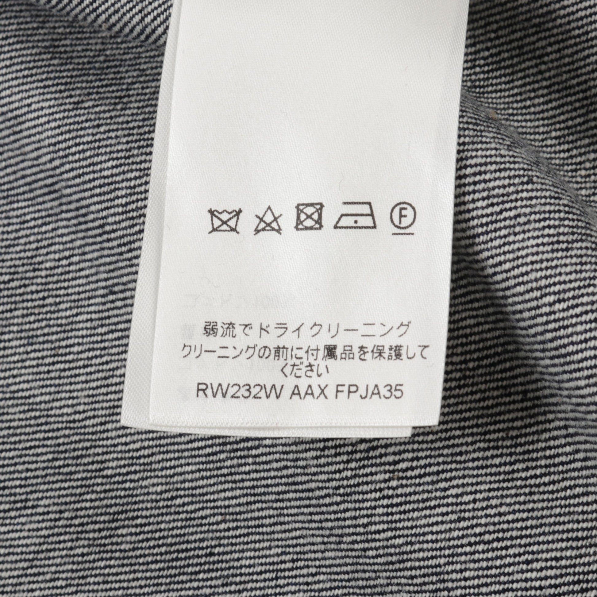 モノグラム デニムジャケット コットン インディゴブルー ボルドー ルイヴィトン アウター LOUIS VUITTON