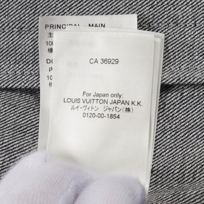 モノグラム デニムジャケット コットン インディゴブルー ボルドー ルイヴィトン アウター LOUIS VUITTON