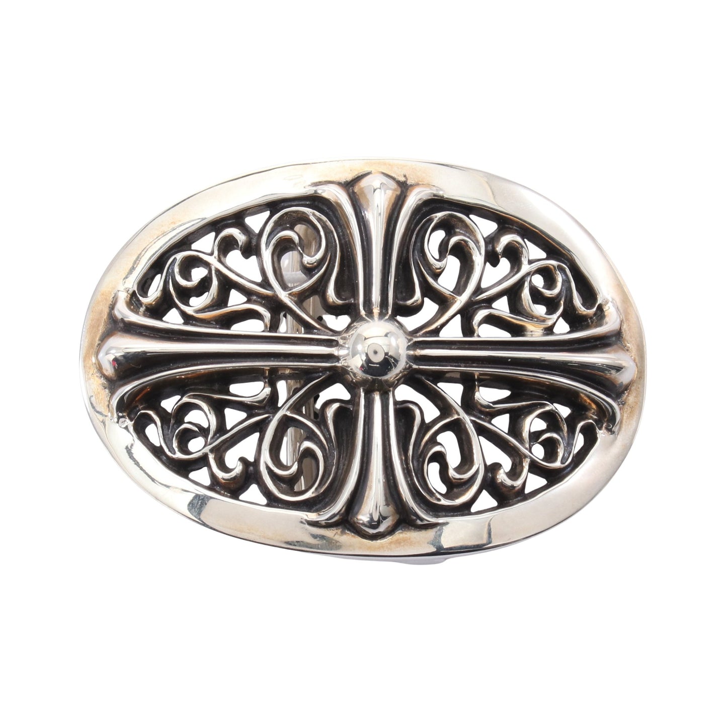 クラシックオーバルクロス ベルトバックル 小物 SV925 シルバー クロムハーツ 財布・小物 Chrome Hearts