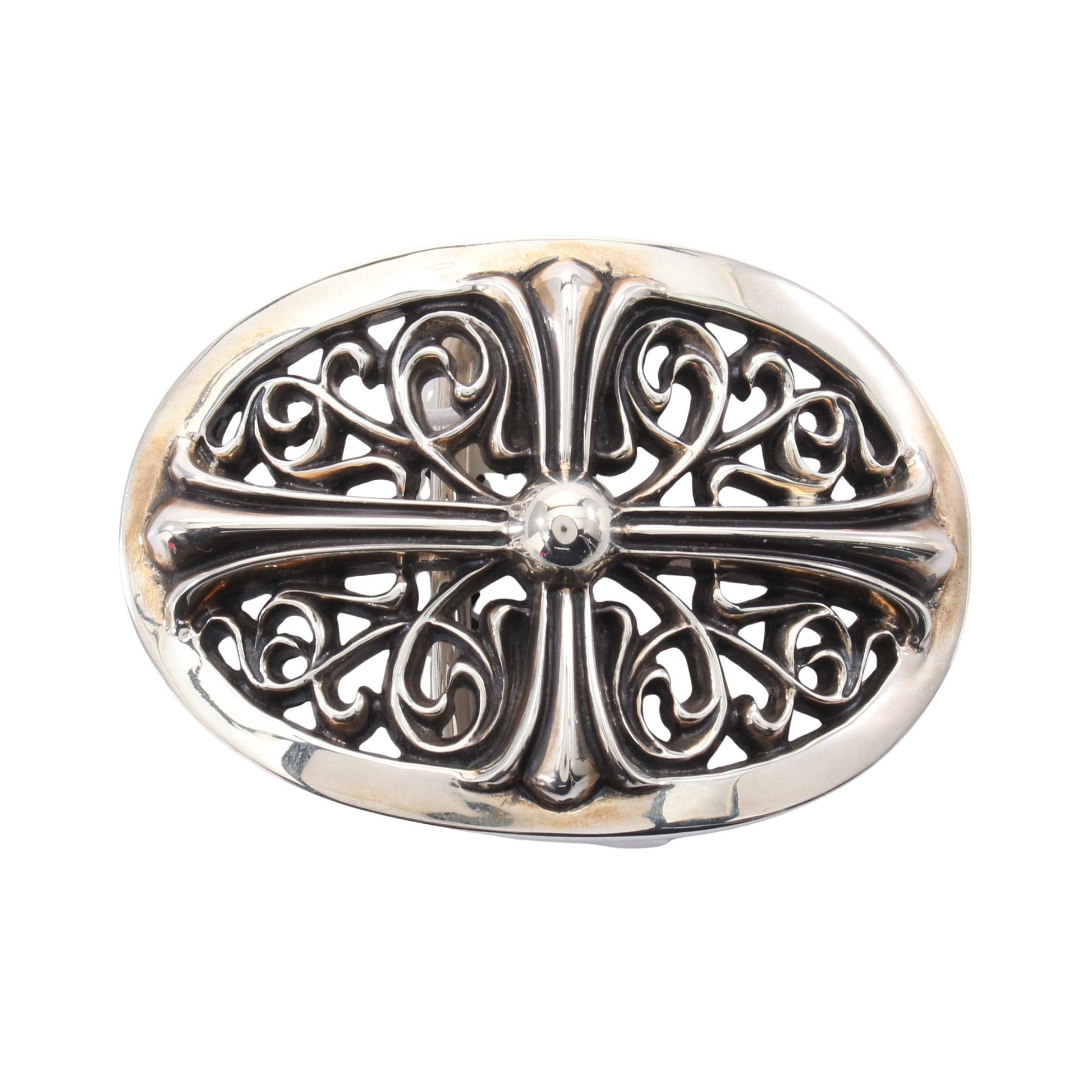 クラシックオーバルクロス ベルトバックル 小物 SV925 シルバー クロムハーツ 財布・小物 Chrome Hearts