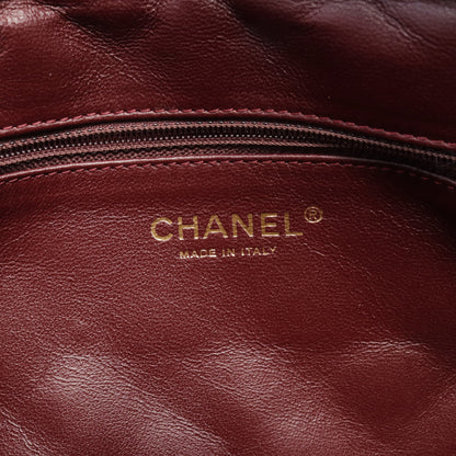 2.55 マトラッセ チェーンショルダーバッグ レザー ブラック ゴールド金具 シャネル バッグ CHANEL