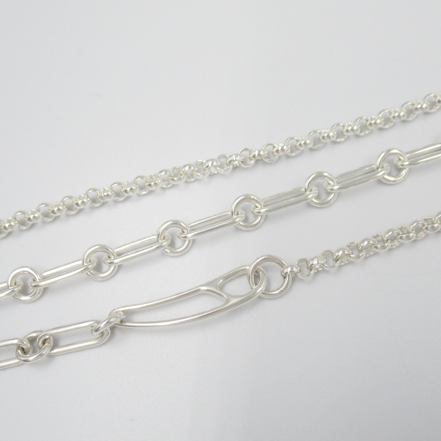 シェーヌダンクルパンク ネックレス シルバー925 シルバー エルメス アクセサリー HERMES