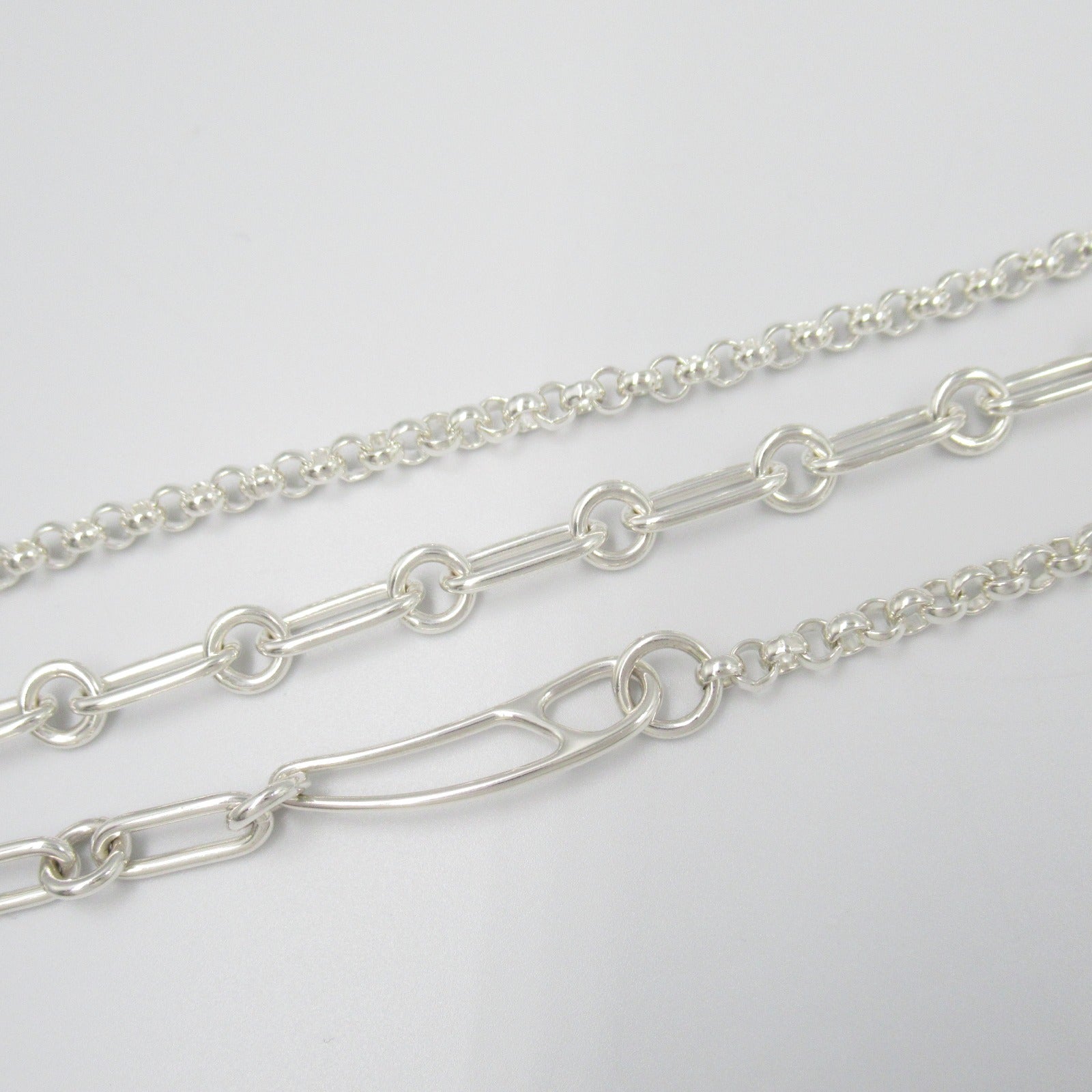 シェーヌダンクルパンク ネックレス シルバー925 シルバー エルメス アクセサリー HERMES