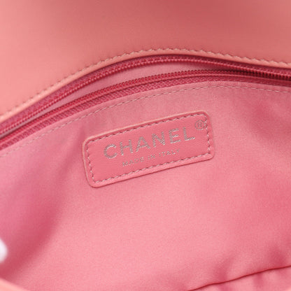 ココマーク チェーンショルダーバッグ ラムスキン ピンク シルバー金具 シャネル バッグ CHANEL