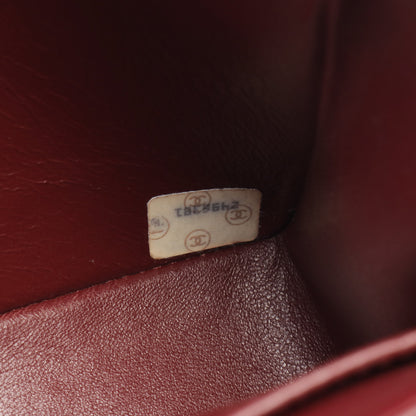 マトラッセ ダイアナフラップ チェーンショルダーバッグ ラムスキン ブラック ゴールド金具 シャネル バッグ CHANEL