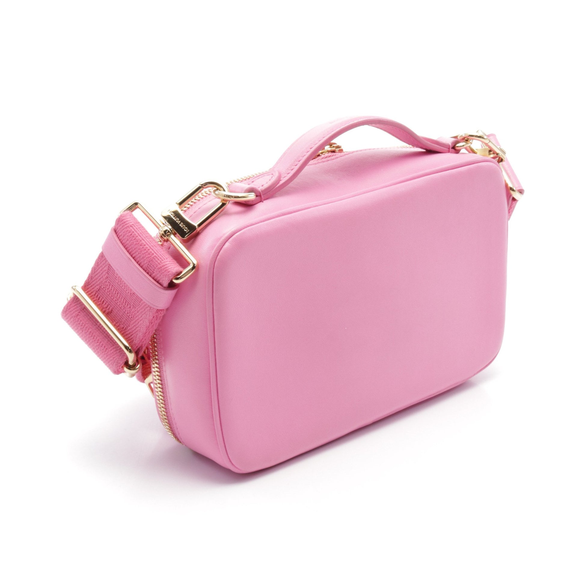 ユーティリティ クロスボディ ローズ ハンドバッグ レザー ピンク パープル 2WAY ルイヴィトン バッグ LOUIS VUITTON