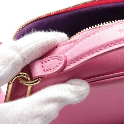 ユーティリティ クロスボディ ローズ ハンドバッグ レザー ピンク パープル 2WAY ルイヴィトン バッグ LOUIS VUITTON