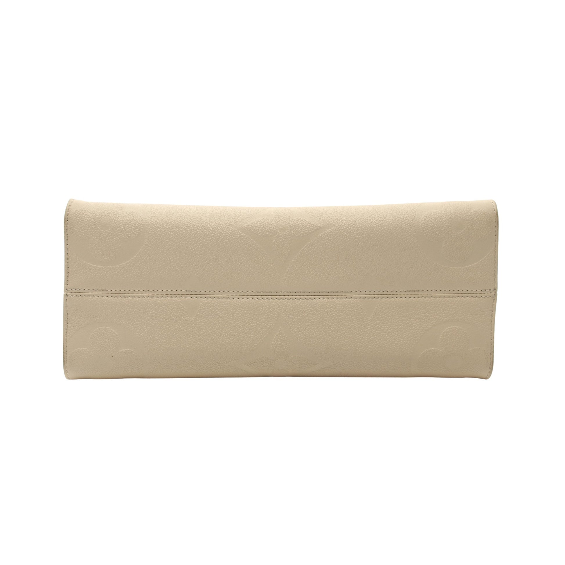 オンザゴーMM モノグラムアンプラント クレーム ハンドバッグ トートバッグ レザー アイボリー 2WAY ルイヴィトン バッグ LOUIS VUITTON