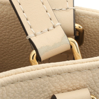 オンザゴーMM モノグラムアンプラント クレーム ハンドバッグ トートバッグ レザー アイボリー 2WAY ルイヴィトン バッグ LOUIS VUITTON
