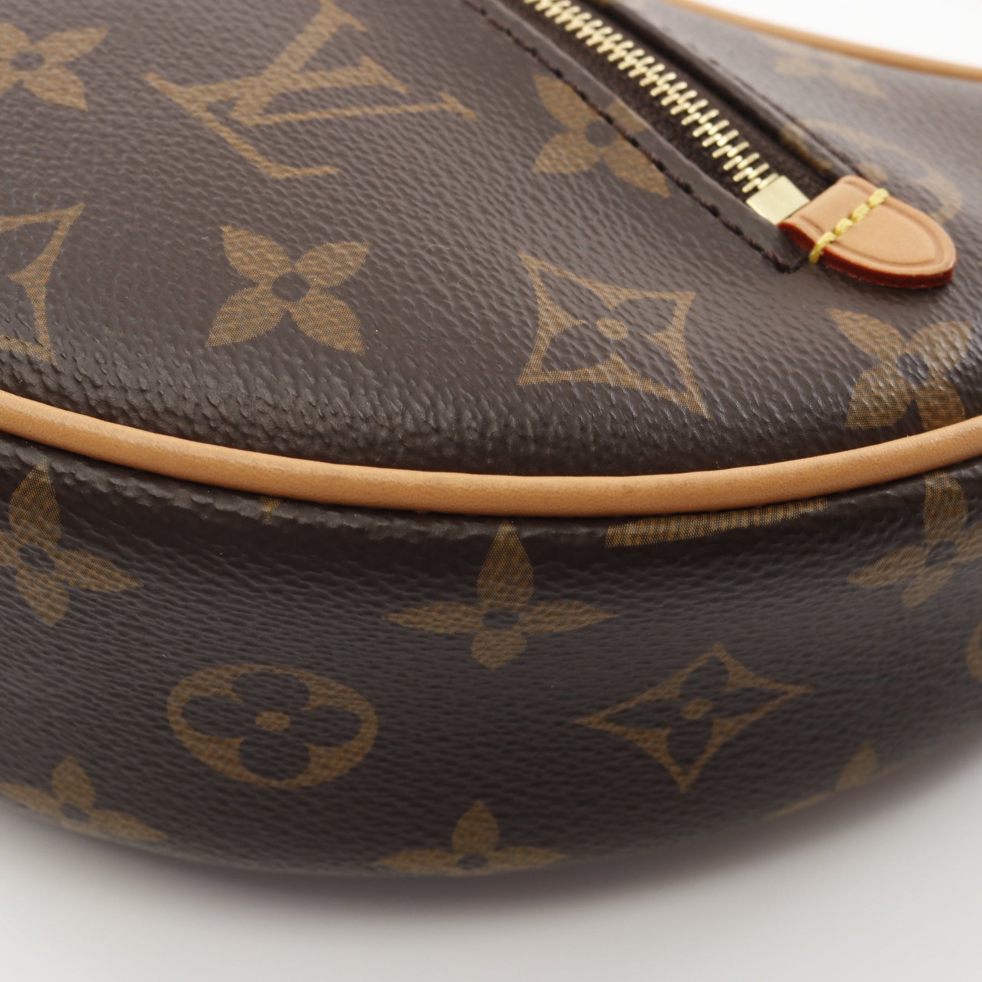ループ モノグラム ショルダーバッグ PVC レザー ブラウン 2WAY ルイヴィトン バッグ LOUIS VUITTON