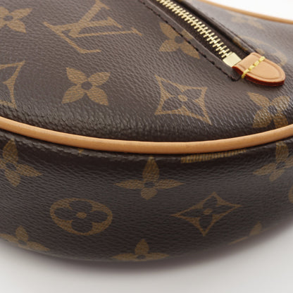 ループ モノグラム ショルダーバッグ PVC レザー ブラウン 2WAY ルイヴィトン バッグ LOUIS VUITTON