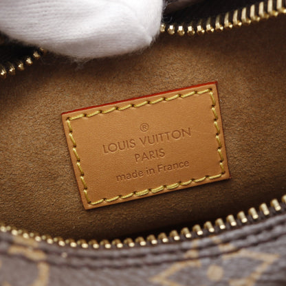 ループ モノグラム ショルダーバッグ PVC レザー ブラウン 2WAY ルイヴィトン バッグ LOUIS VUITTON