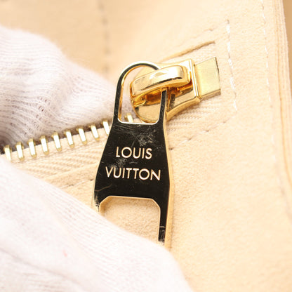 ネヴァーフルMM モノグラムアンプラント クレーム ショルダーバッグ トートバッグ レザー アイボリー ルイヴィトン バッグ LOUIS VUITTON