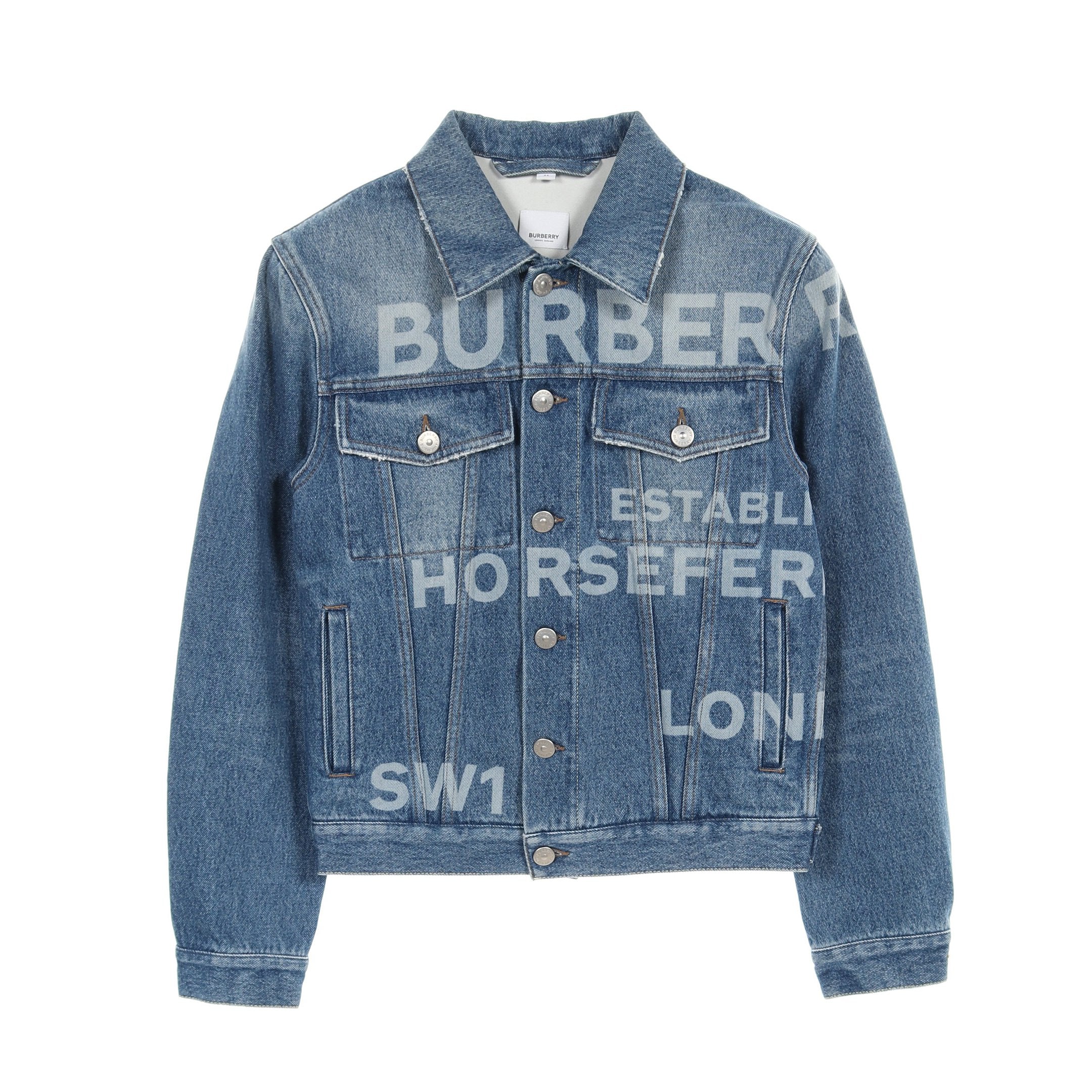 バーバリー【Burberry】ブルゾン　デニム　ジャケット　４０ バーバリー【Burberry】ブルゾン デニム ジャケット 40 中古・古着