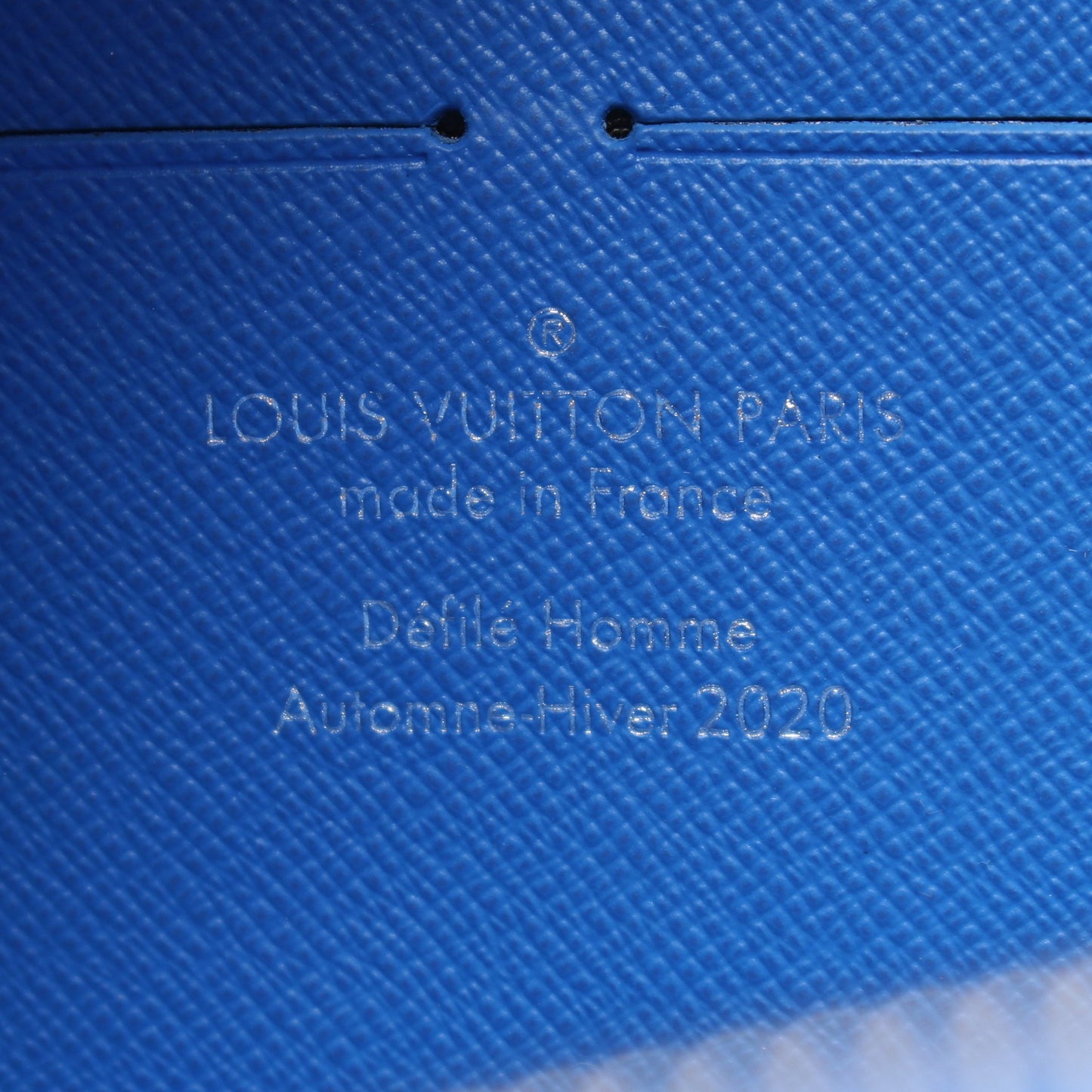 ソフトトランク ウォレット モノグラムクラウズ ショルダーバッグ PVC レザー ブルー ホワイト 20AW ルイヴィトン バッグ LOUIS VUITTON
