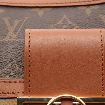 ホーボー ドーフィーヌMM モノグラムリバース ショルダーバッグ PVC レザー ブラウン ベージュ 2WAY ルイヴィトン バッグ LOUIS VUITTON