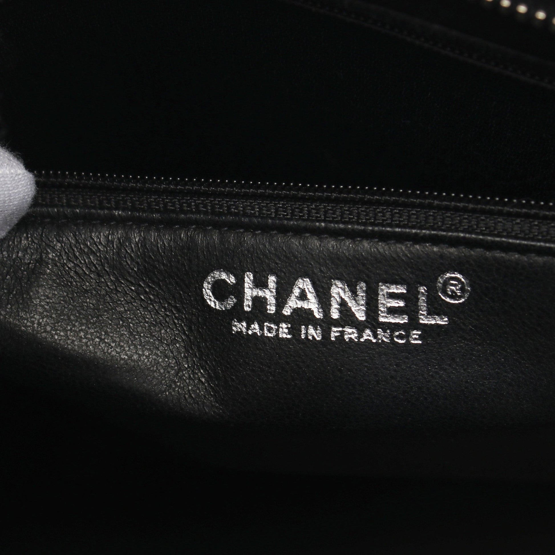 復刻トート ハンドバッグ トートバッグ キャビアスキン ブラック シルバー金具 シャネル バッグ CHANEL
