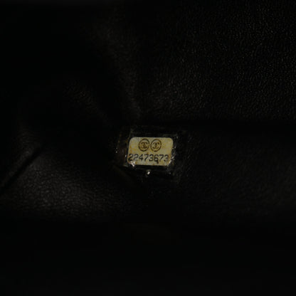マトラッセ Wフラップ Wチェーンショルダーバッグ キャビアスキン ブラック ゴールド金具 シャネル バッグ CHANEL