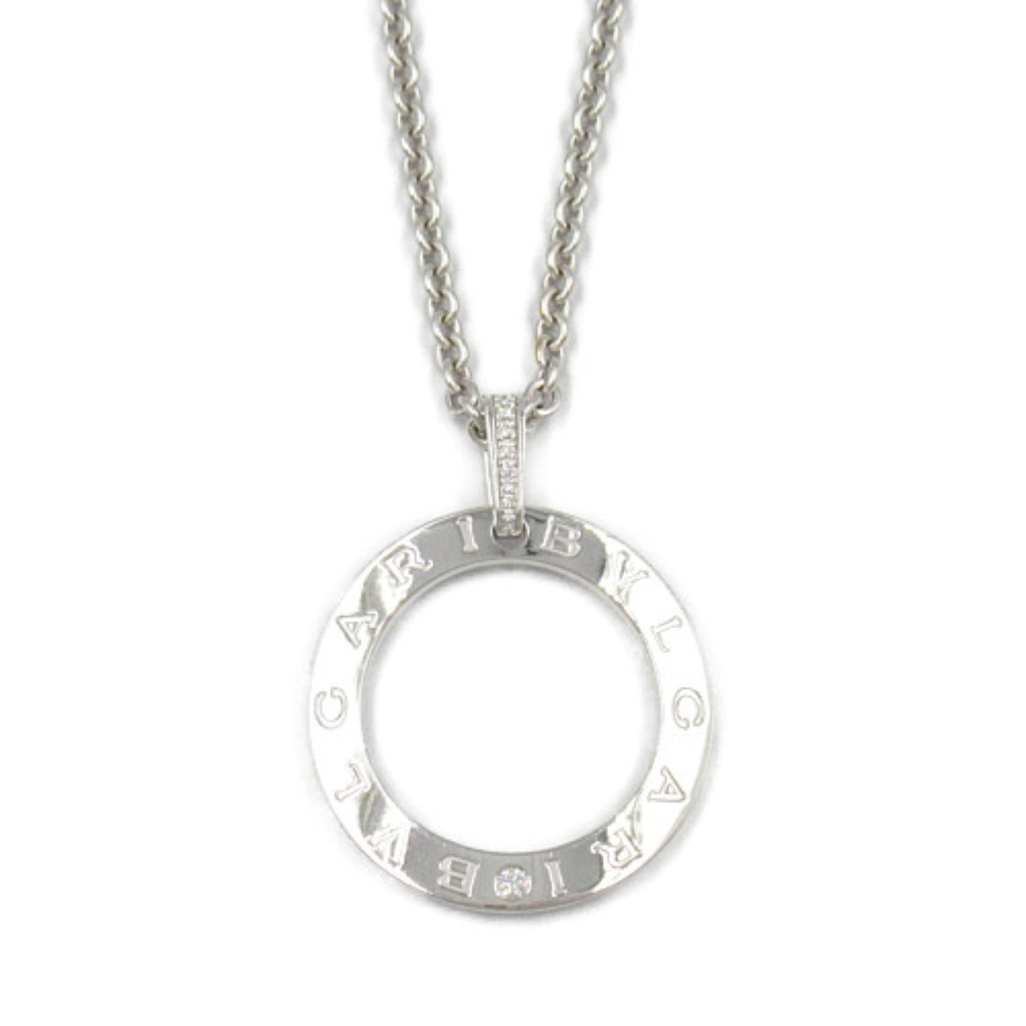 ソートワール ダイヤネックレス ネックレス K18WG（ホワイトゴールド） ダイヤモンド クリア ブルガリ アクセサリー BVLGARI
