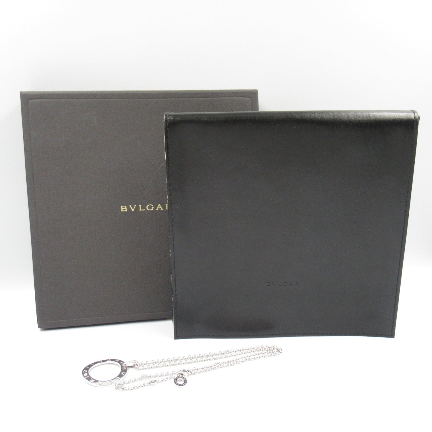 ソートワール ダイヤネックレス ネックレス K18WG（ホワイトゴールド） ダイヤモンド クリア ブルガリ アクセサリー BVLGARI