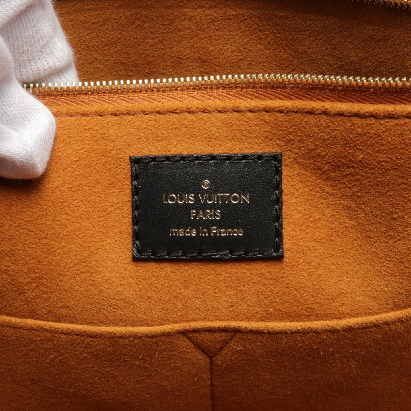 オンザゴーGM モノグラムアンプラント ノワール ショルダーバッグ トートバッグ レザー ブラック ルイヴィトン バッグ LOUIS VUITTON